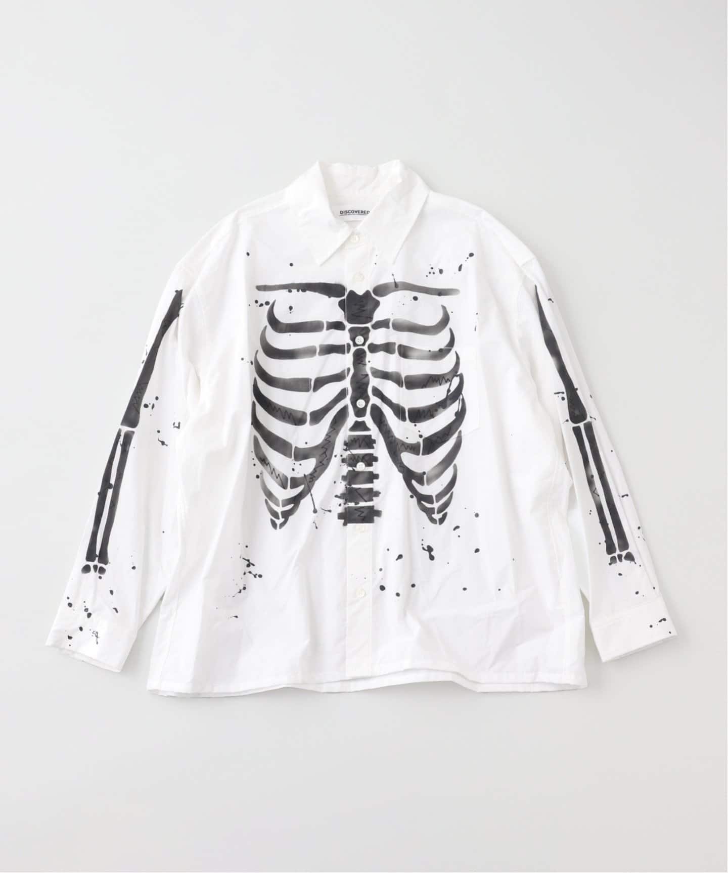 DISCOVERED / ディスカバード BONE AIR BRUSH SHIRTS