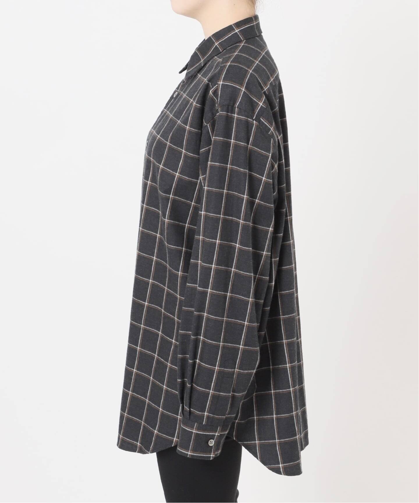 ネルチェックシャツ（シャツ／ブラウス）｜EDIT.FOR LULU（エディット