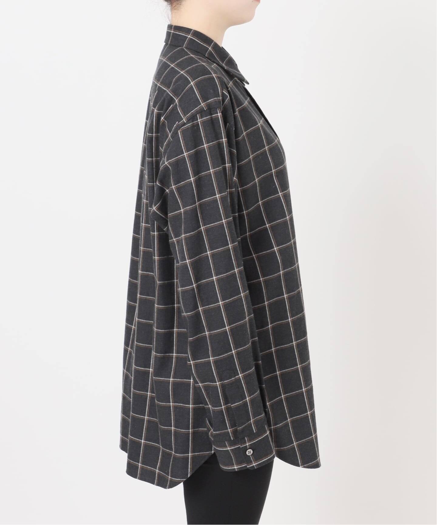 ネルチェックシャツ（シャツ／ブラウス）｜EDIT.FOR LULU（エディット