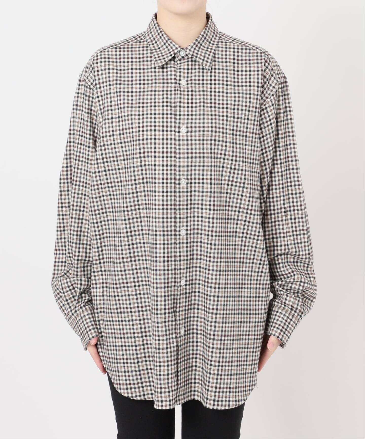 ネルチェックシャツ（シャツ／ブラウス）｜EDIT.FOR LULU（エディット