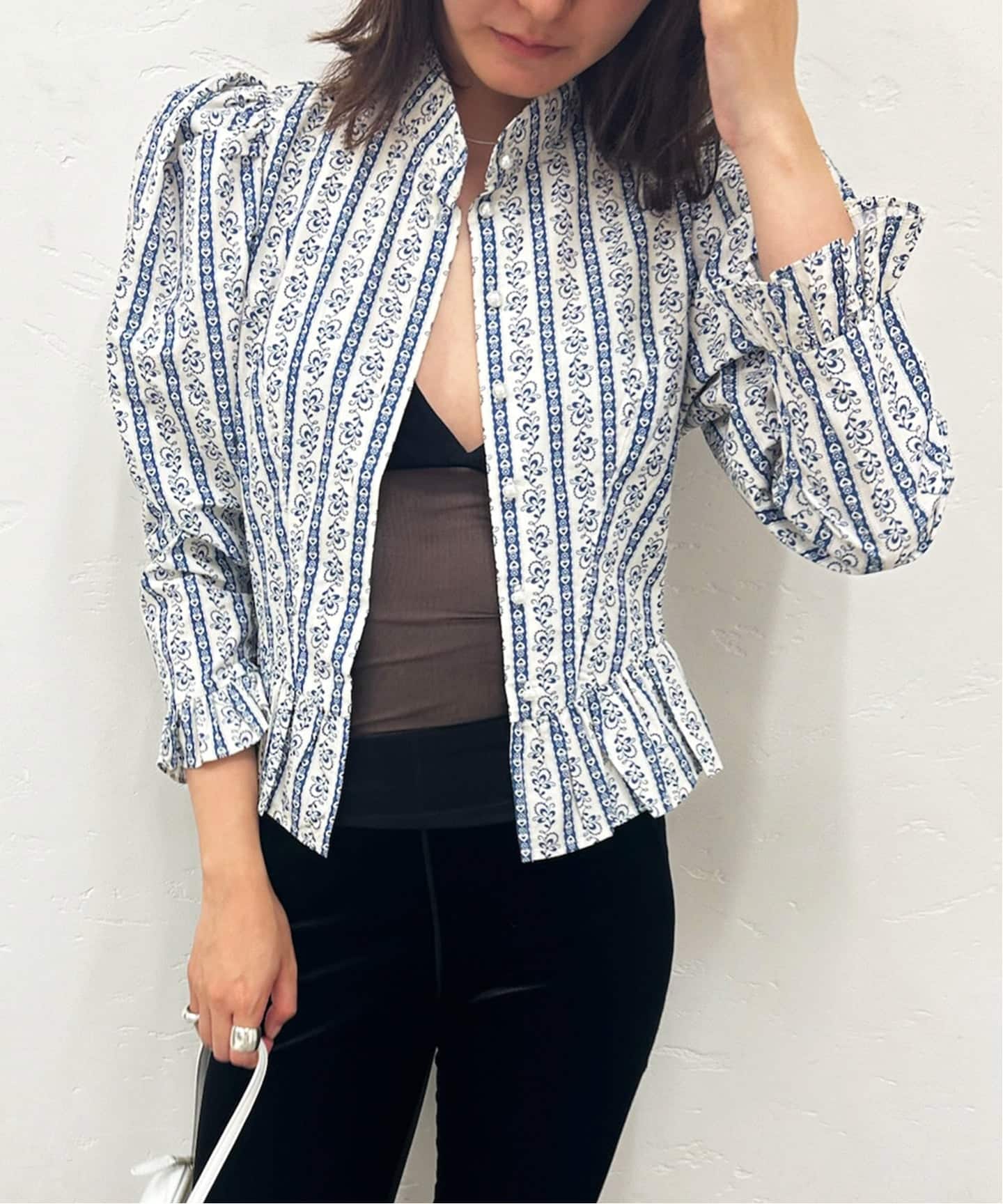 EDIT. FOR LULU （BATSHEVA） GRACE BLOUSE BATSHEVA/バットシェバ】pre GRACE BLOUSE（シャツ／ブラウス