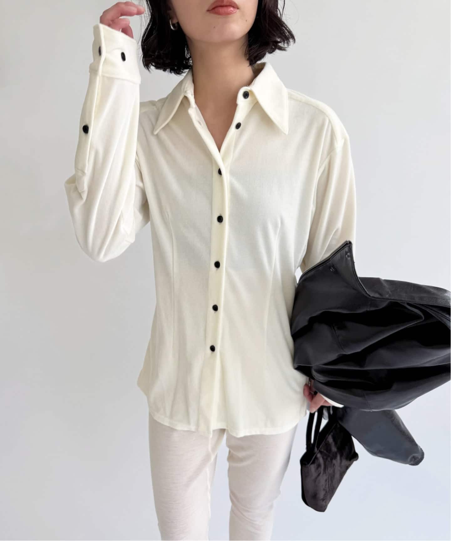 NODAS/ノーダス】Velor shirt（シャツ／ブラウス）｜EDIT.FOR LULU