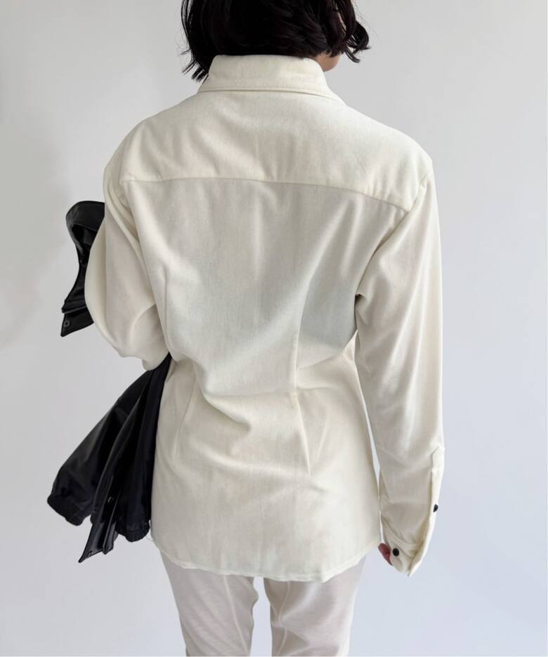 NODAS/ノーダス】Velor shirt（シャツ／ブラウス）｜EDIT.FOR LULU 