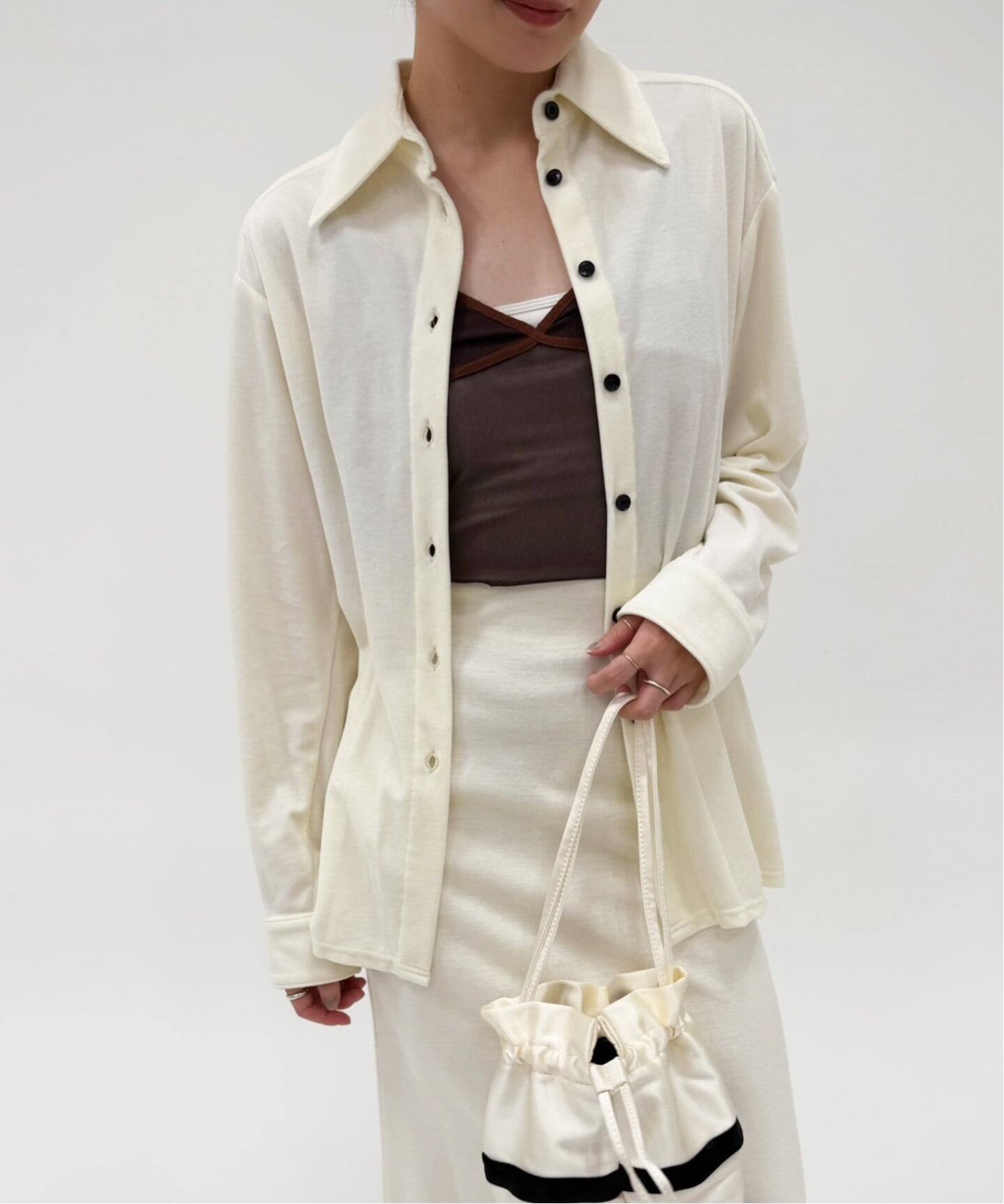 NODAS/ノーダス】Velor shirt（シャツ／ブラウス）｜EDIT.FOR LULU