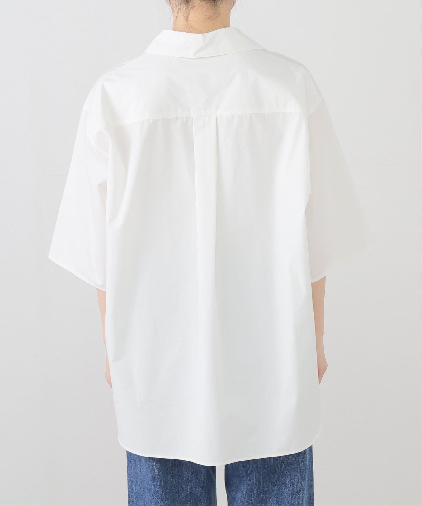 IENA  スキッパーシャツ Maison IENAスキッパーシャツ（シャツ／ブラウス）｜IENA