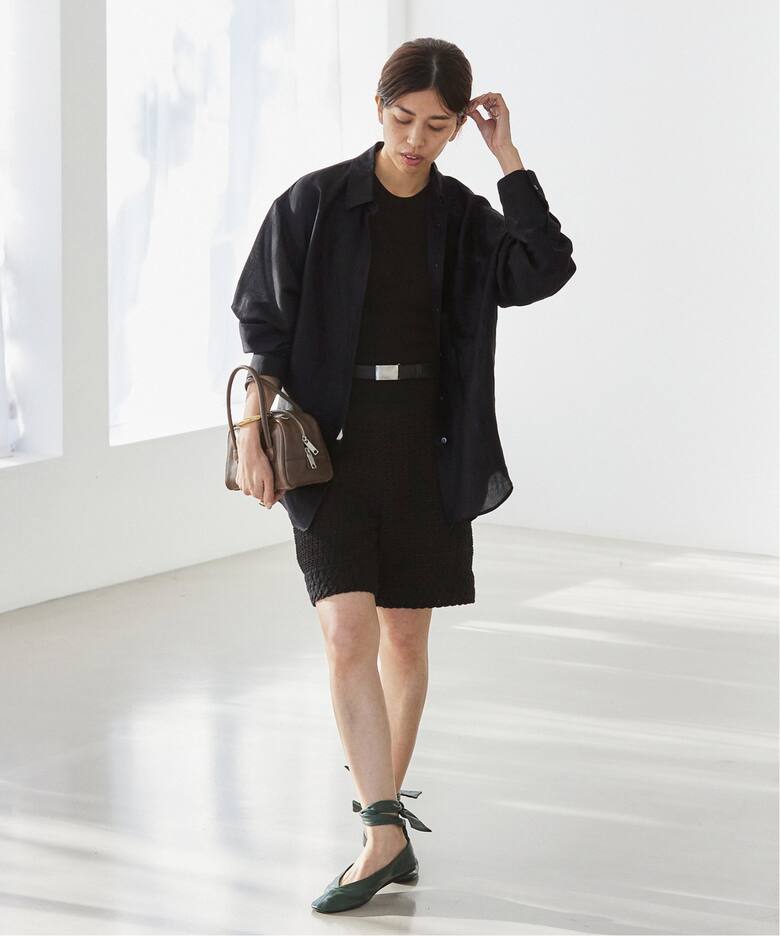 ラミーリヨセルロングシャツ（シャツ／ブラウス）｜IENA（イエナ）の  