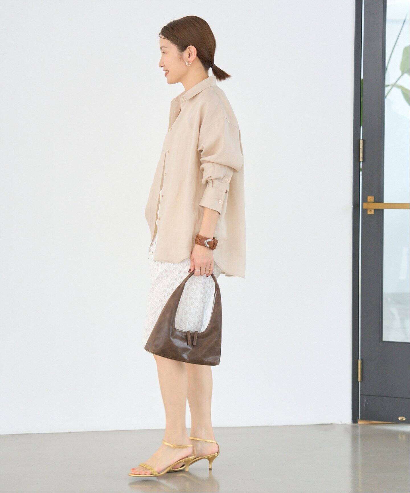 ☆イエナ☆ウォッシャブル2wayリネンシャツ　新品！ IENA ウォッシャブル リネン 2WAY シャツ