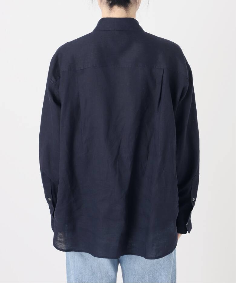 ウォッシャブル リネン2WAY シャツ（シャツ／ブラウス）｜IENA（イエナ  