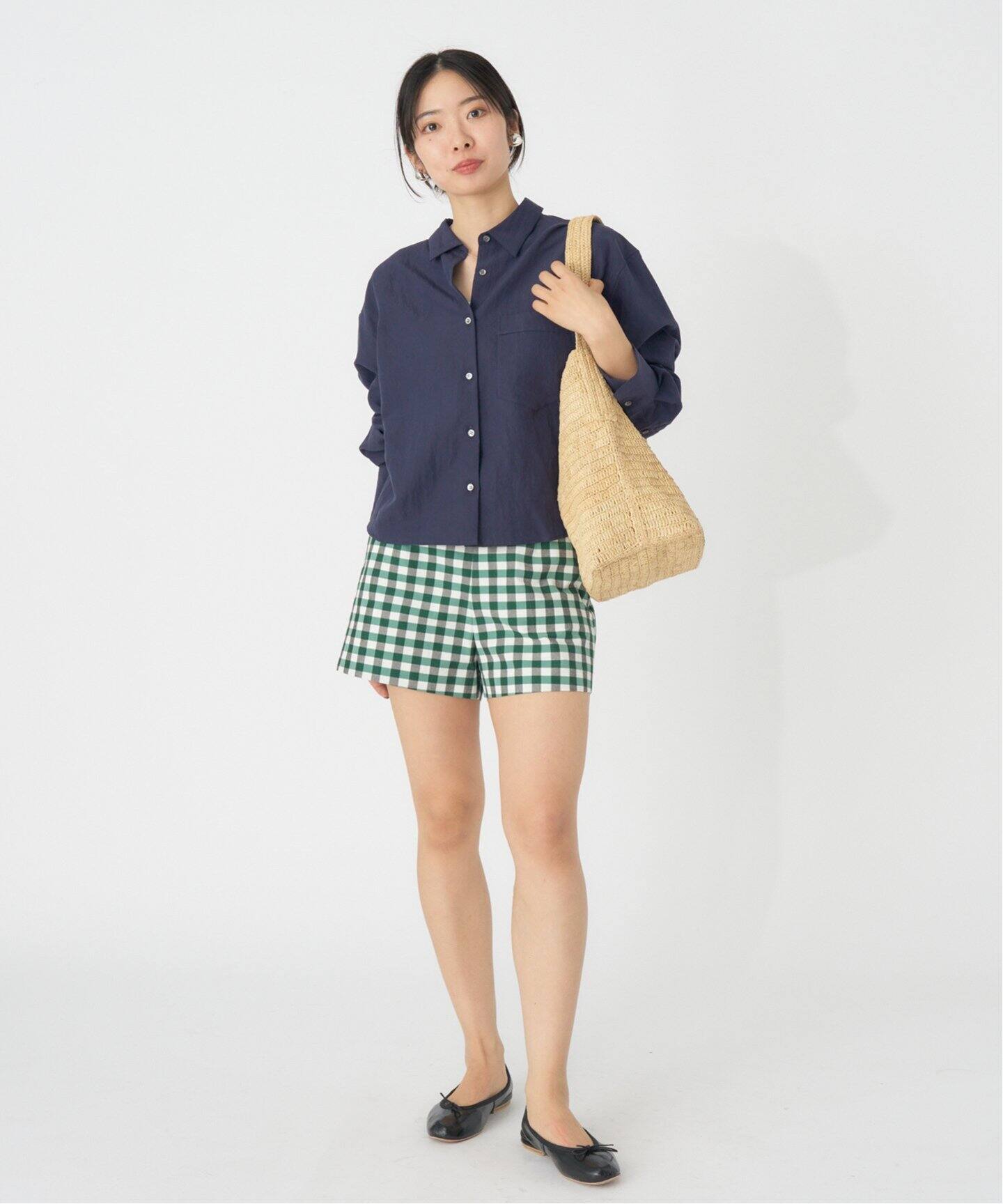 フィブリルポプリンショートシャツ（シャツ／ブラウス）｜IENA（イエナ