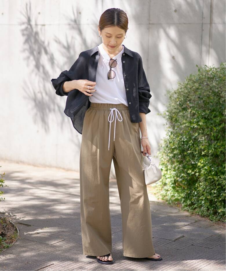 ラミーリヨセルショートシャツ（シャツ／ブラウス）｜IENA（イエナ）の  