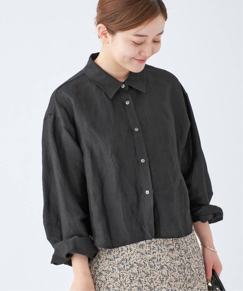 ラミーリヨセルショートシャツ（シャツ／ブラウス）｜IENA（イエナ）の  