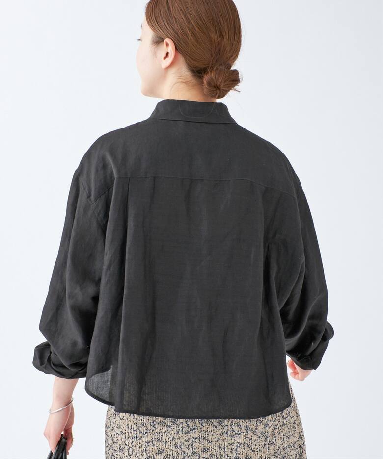 ラミーリヨセルショートシャツ（シャツ／ブラウス）｜IENA（イエナ）の  