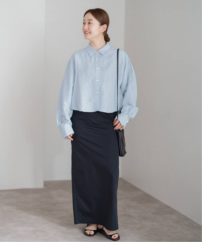 ラミーリヨセルショートシャツ（シャツ／ブラウス）｜IENA（イエナ）の  