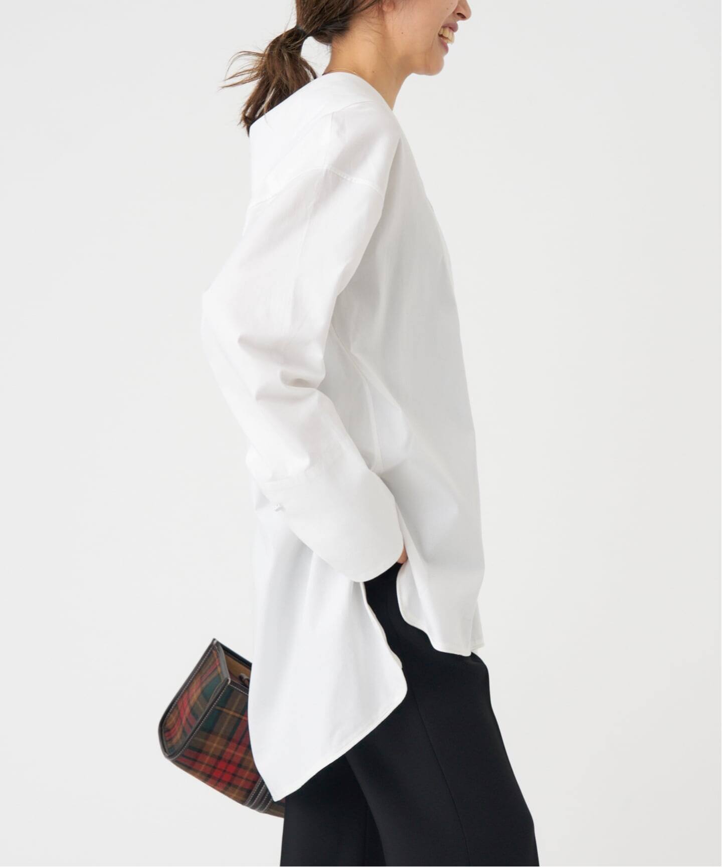 セイラーカラードレスシャツ（シャツ／ブラウス）｜IENA（イエナ）の