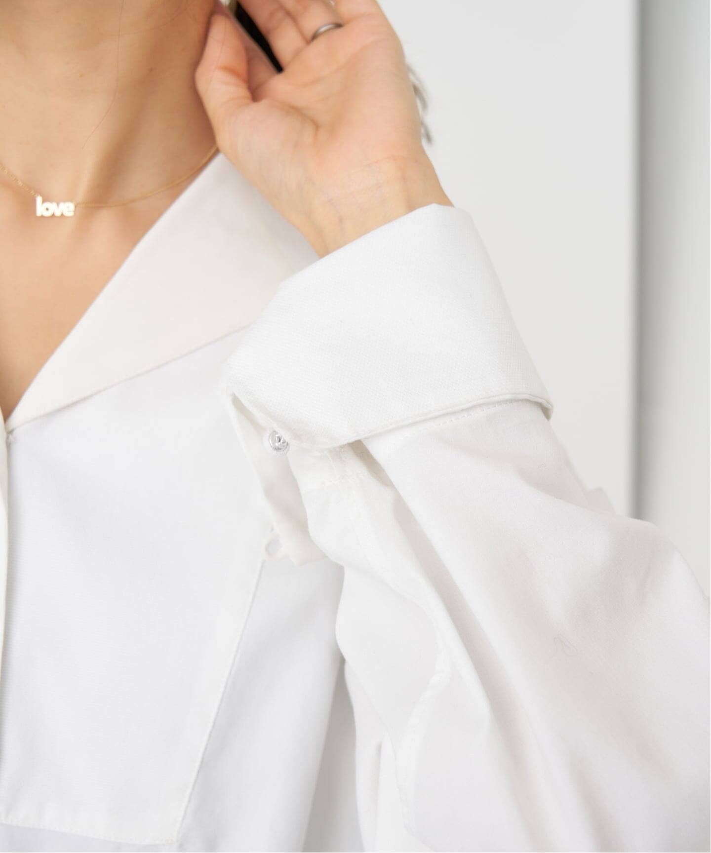 セイラーカラードレスシャツ（シャツ／ブラウス）｜IENA（イエナ）の