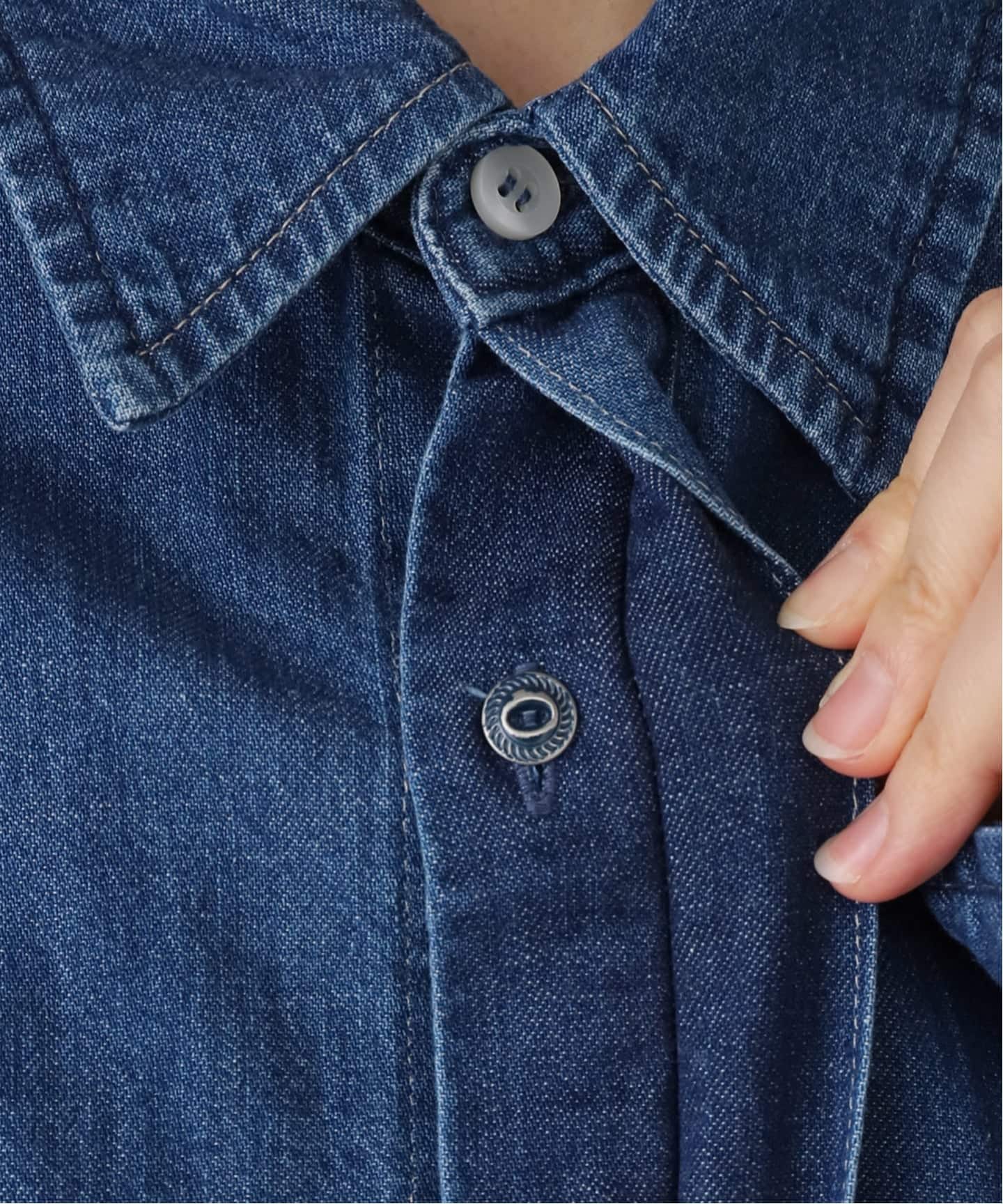 ファインデニムドルマンワーカーズシャツ（シャツ／ブラウス）｜IENA