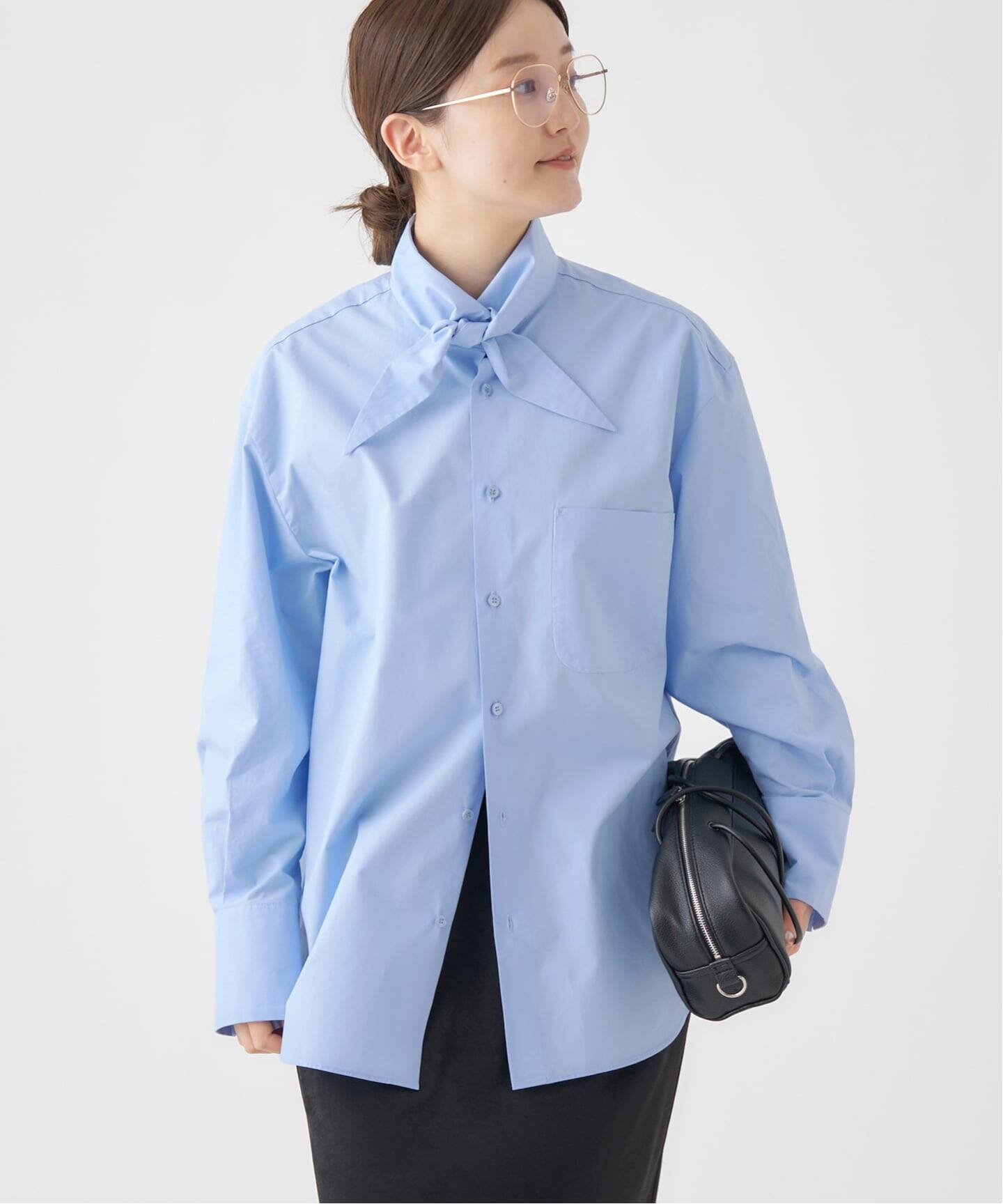 ボウポイントカラーシャツ（シャツ／ブラウス）｜IENA（イエナ）の通販