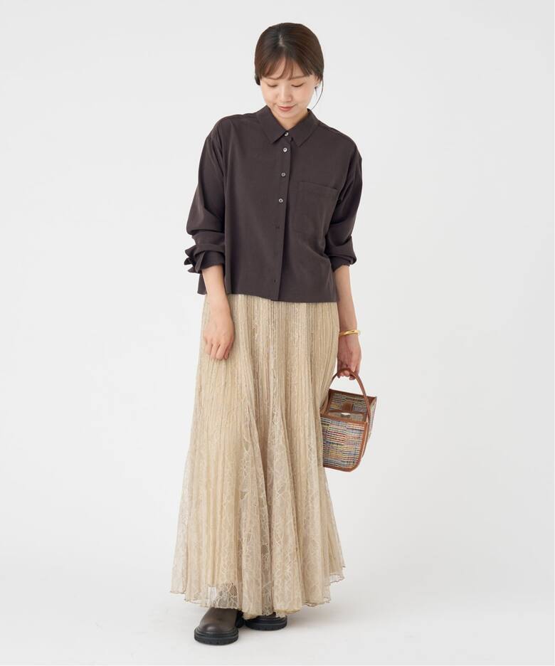 SOALON ボクシーシャツ（シャツ／ブラウス）｜IENA（イエナ）の通販 