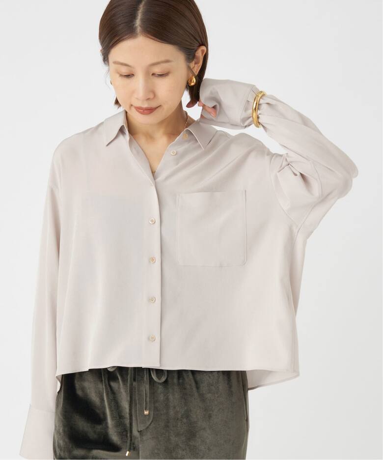 SOALON ボクシーシャツ（シャツ／ブラウス）｜IENA（イエナ）の通販 