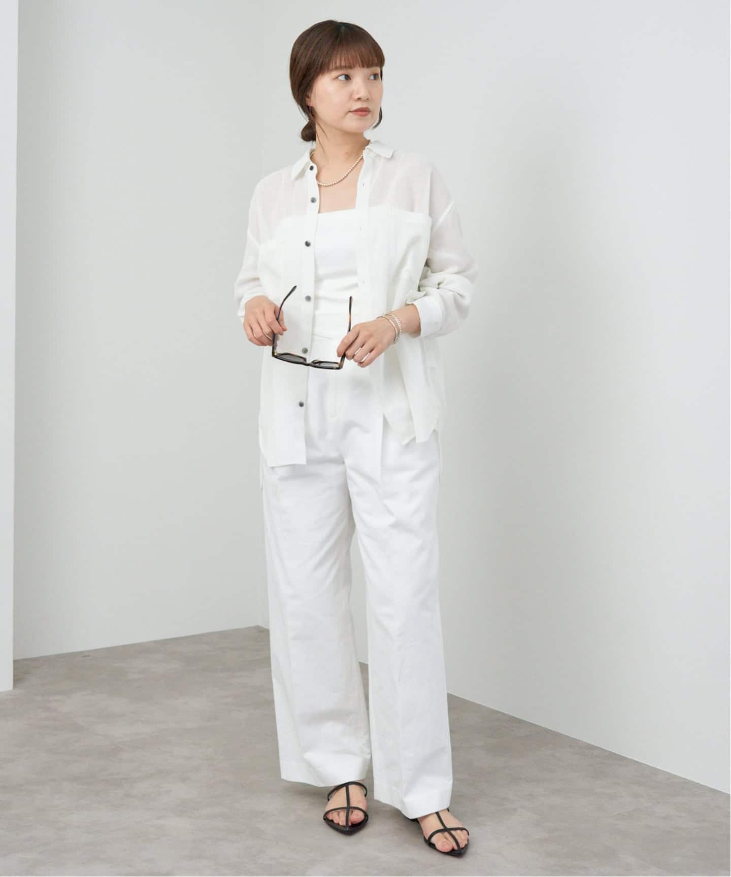 シアーメッシュ シャツ（シャツ／ブラウス）｜IENA（イエナ）の通販