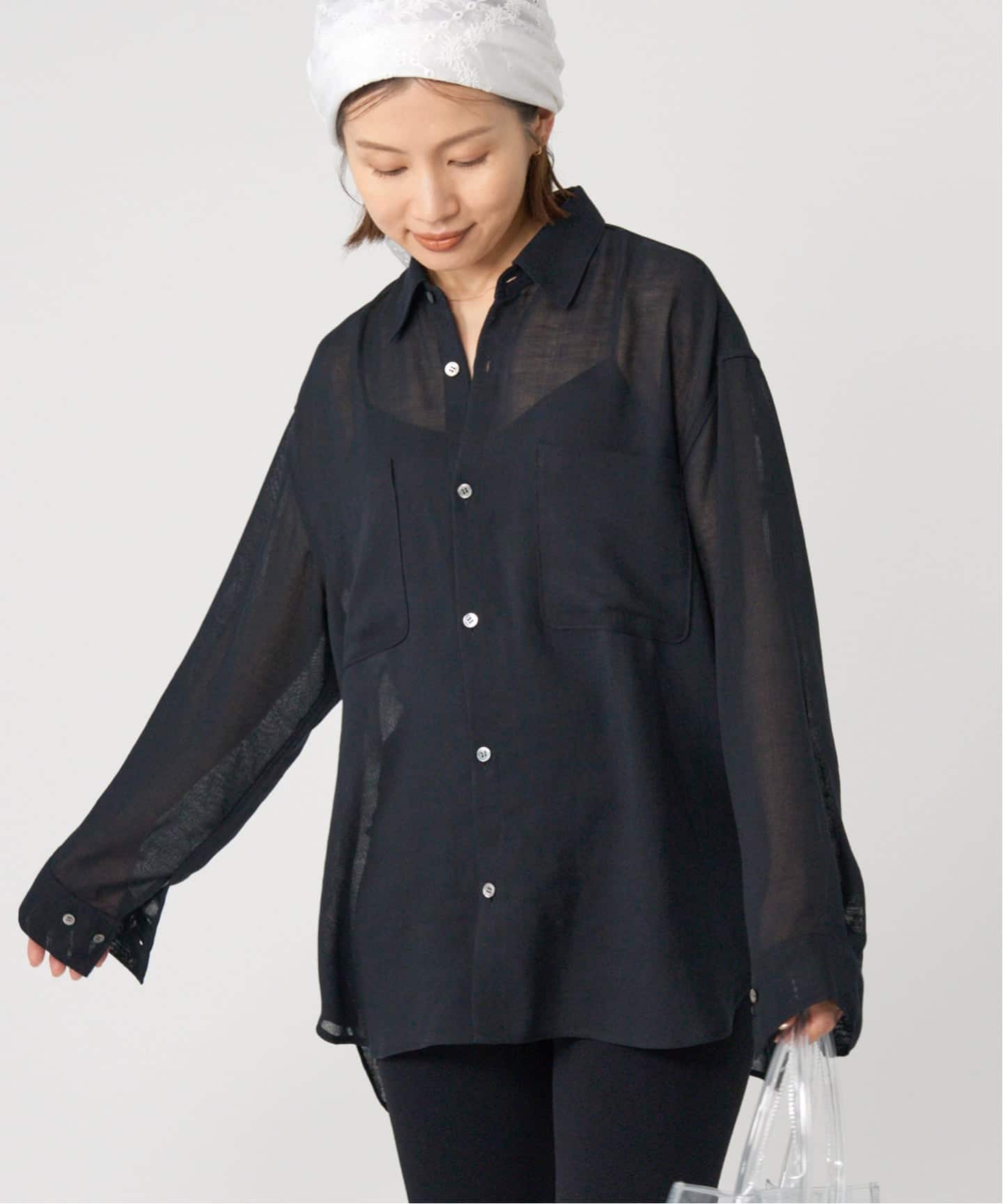 IENA 2025 シアーメッシュ シャツ IENA｜シアーメッシュ シャツ | Rakuten Fashion(楽天