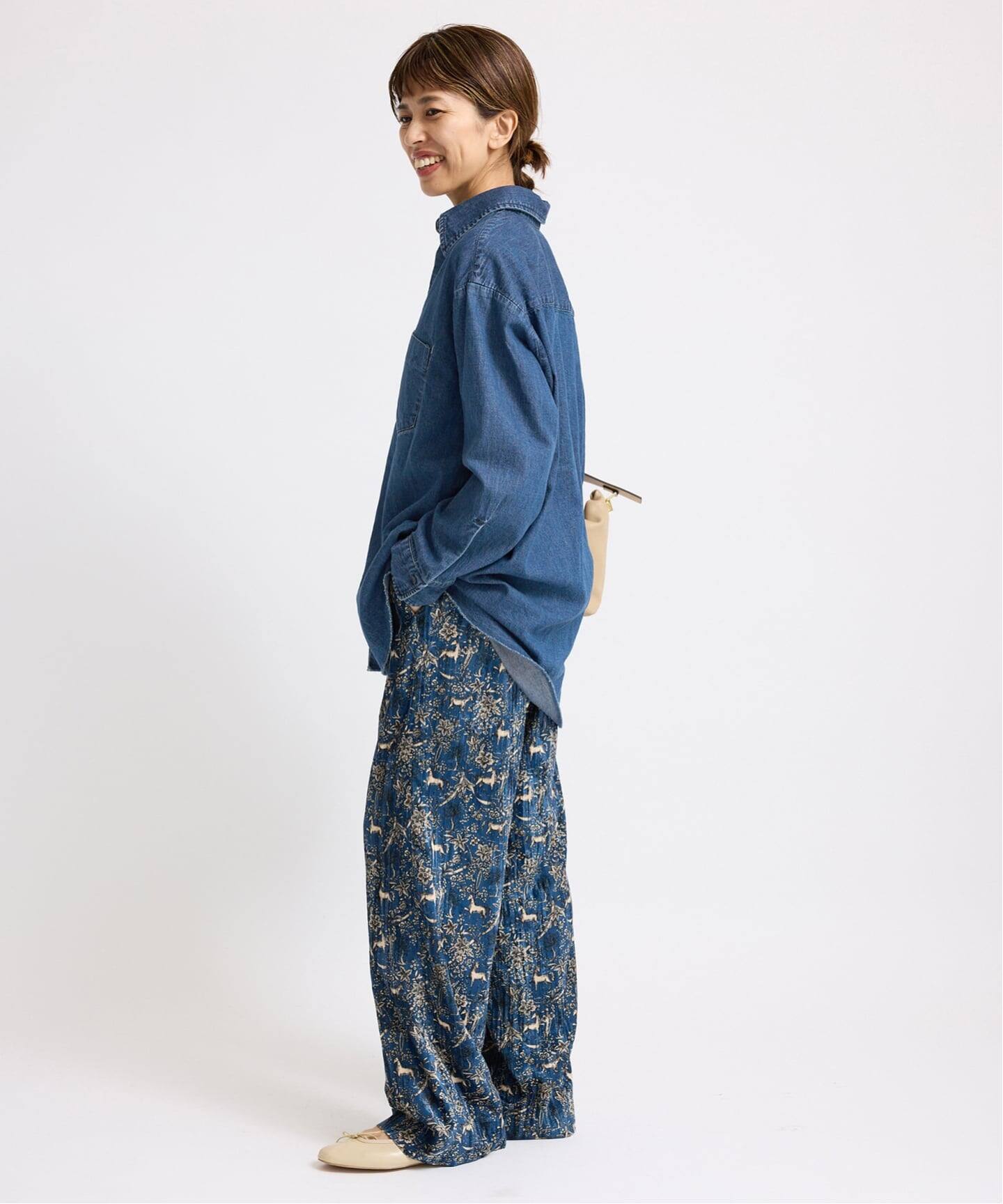 7.5oz デニムシャツ（シャツ／ブラウス）｜IENA（イエナ）の通販
