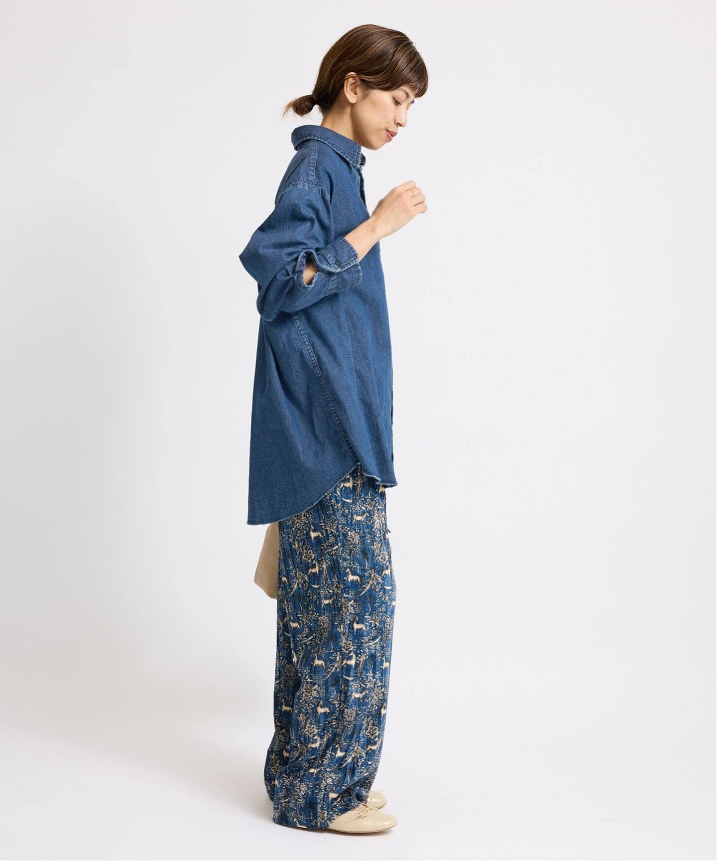 7.5oz デニムシャツ（シャツ／ブラウス）｜IENA（イエナ）の通販