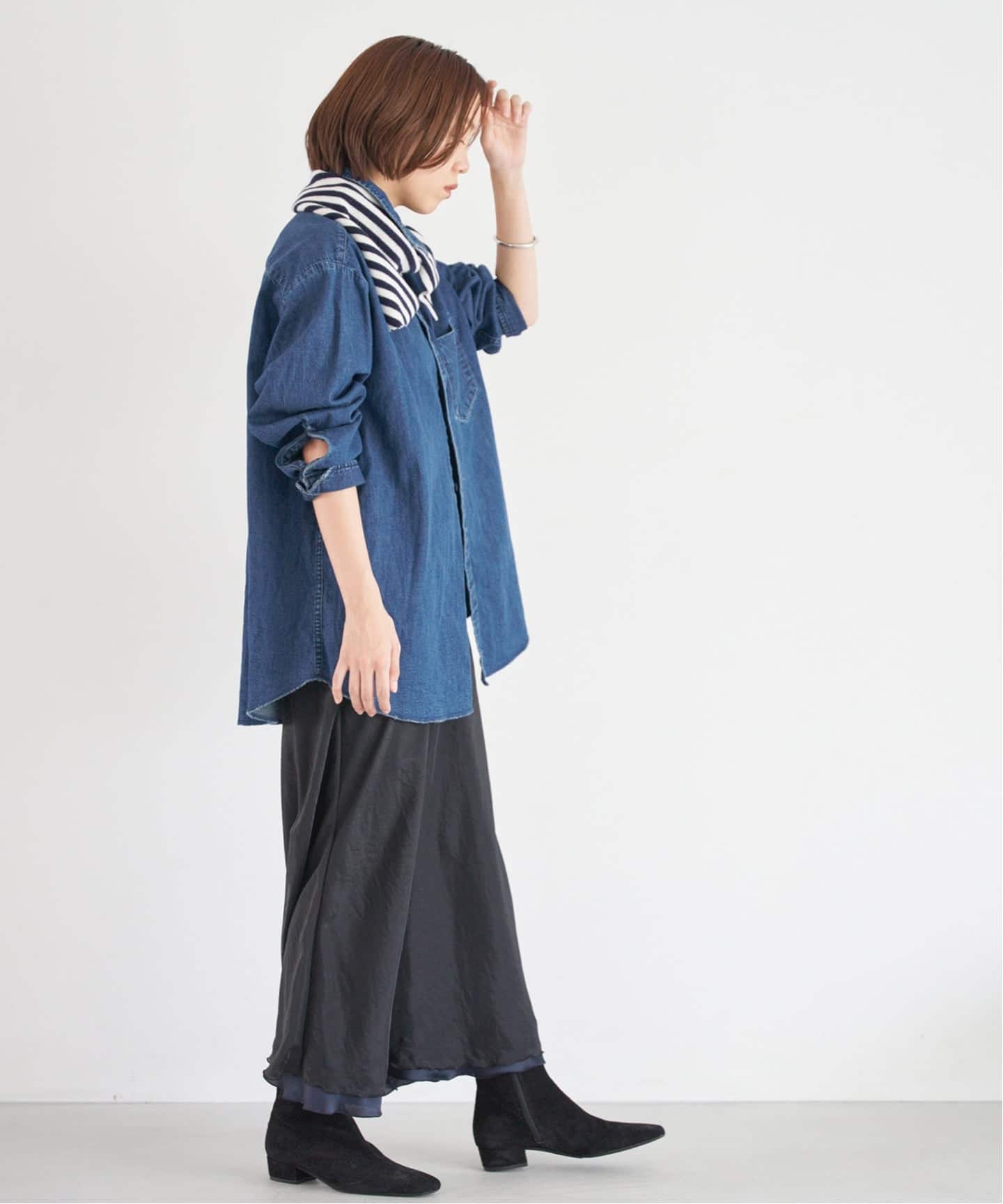 7.5oz デニムシャツ（シャツ／ブラウス）｜IENA（イエナ）の通販