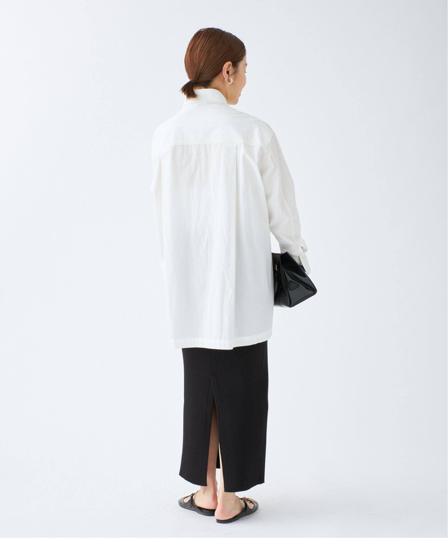 エンブロイダードオーバーシャツ（シャツ／ブラウス）｜IENA（イエナ