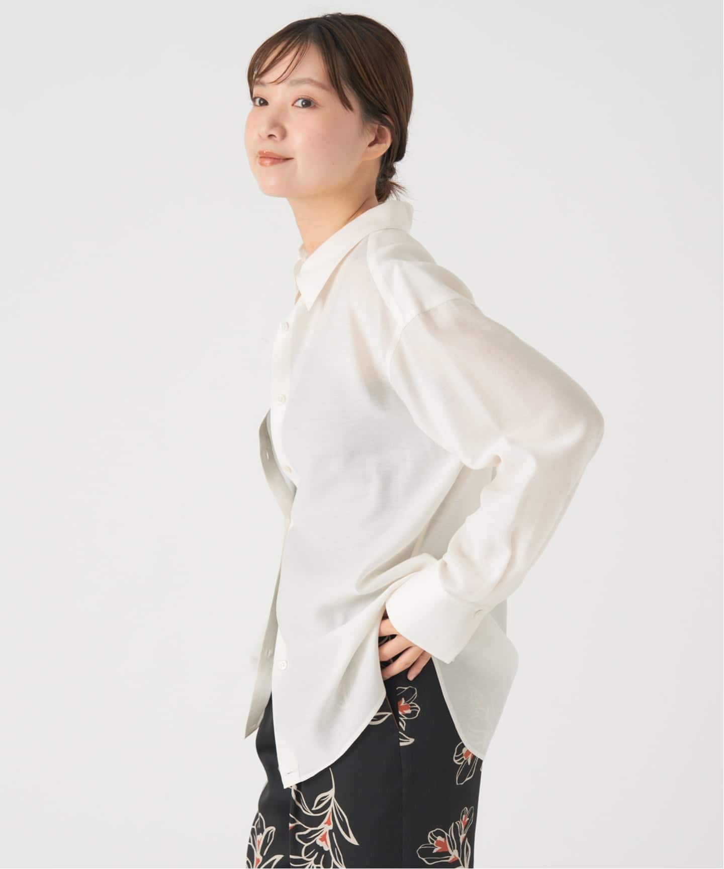 ソフトシアーシャツ（シャツ／ブラウス）｜IENA（イエナ）の通販