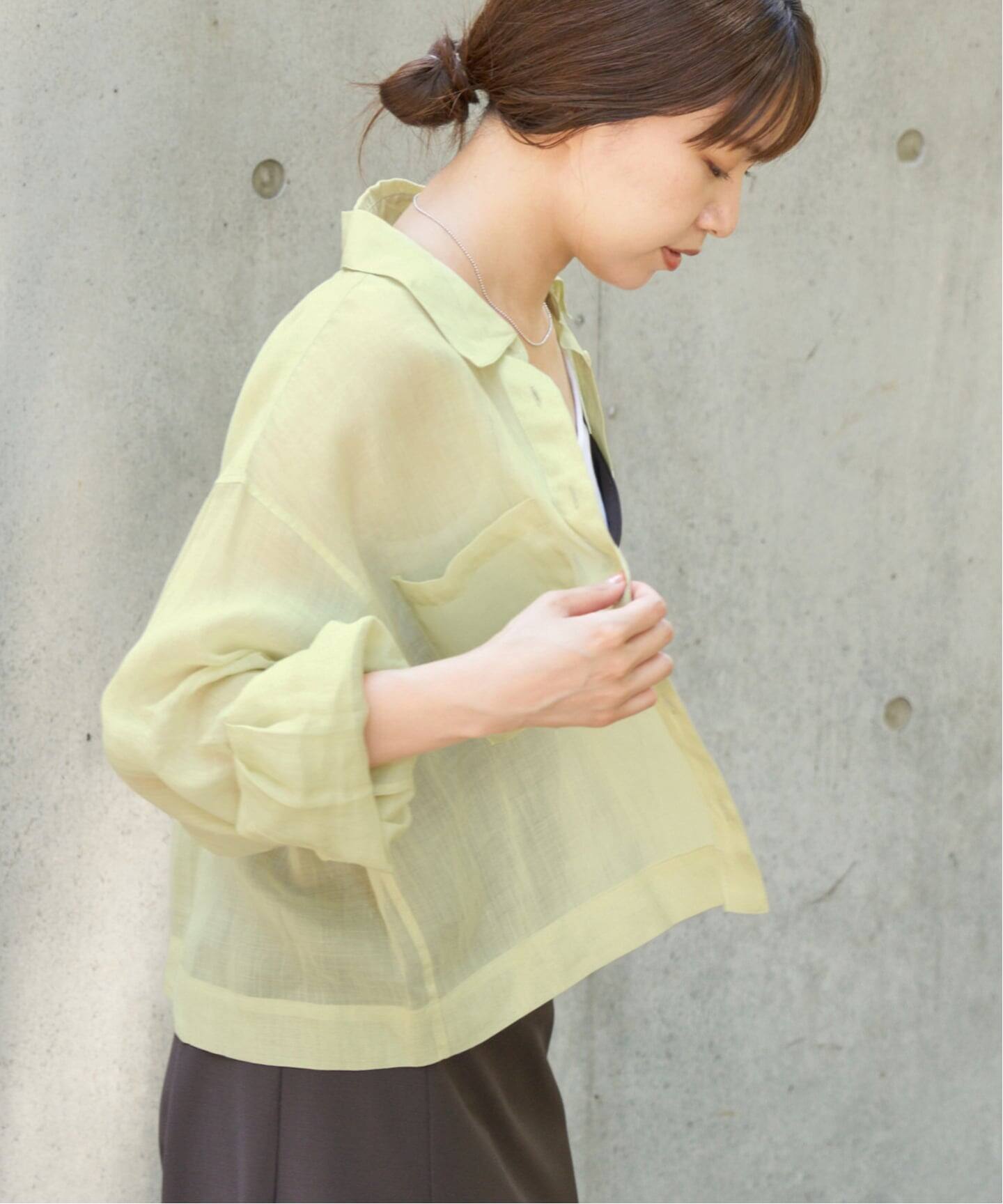 ラミーショートシャツ（シャツ／ブラウス）｜IENA（イエナ）の通販 