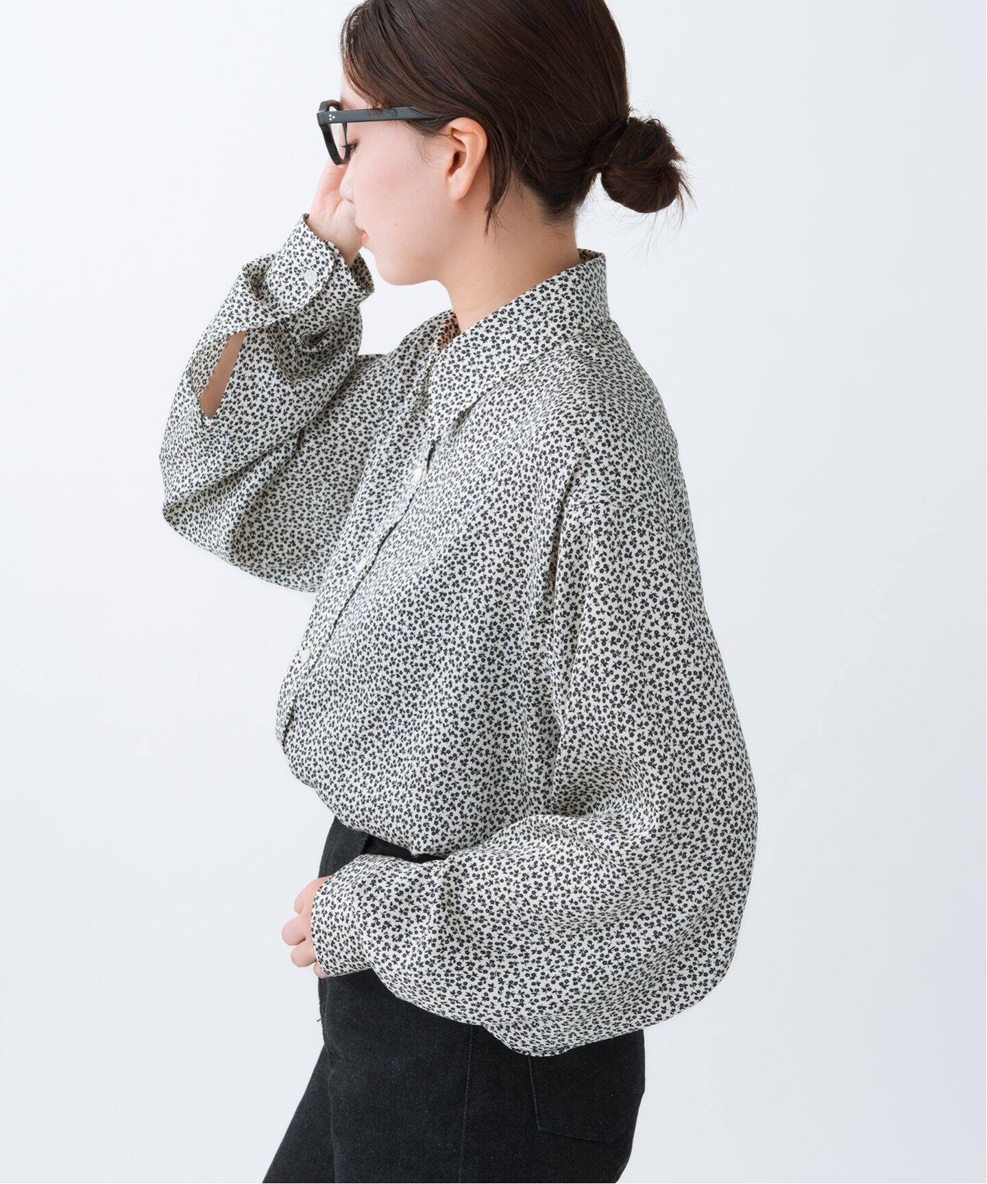 IENA (イエナ) ★★ ② 22070900501020 maisonハイゲージコットン デザインTシャツ レディース ブラック FREE IENA（イエナ） tシャツ Maison IENA 別注 Nell/ネル アシンメトリー