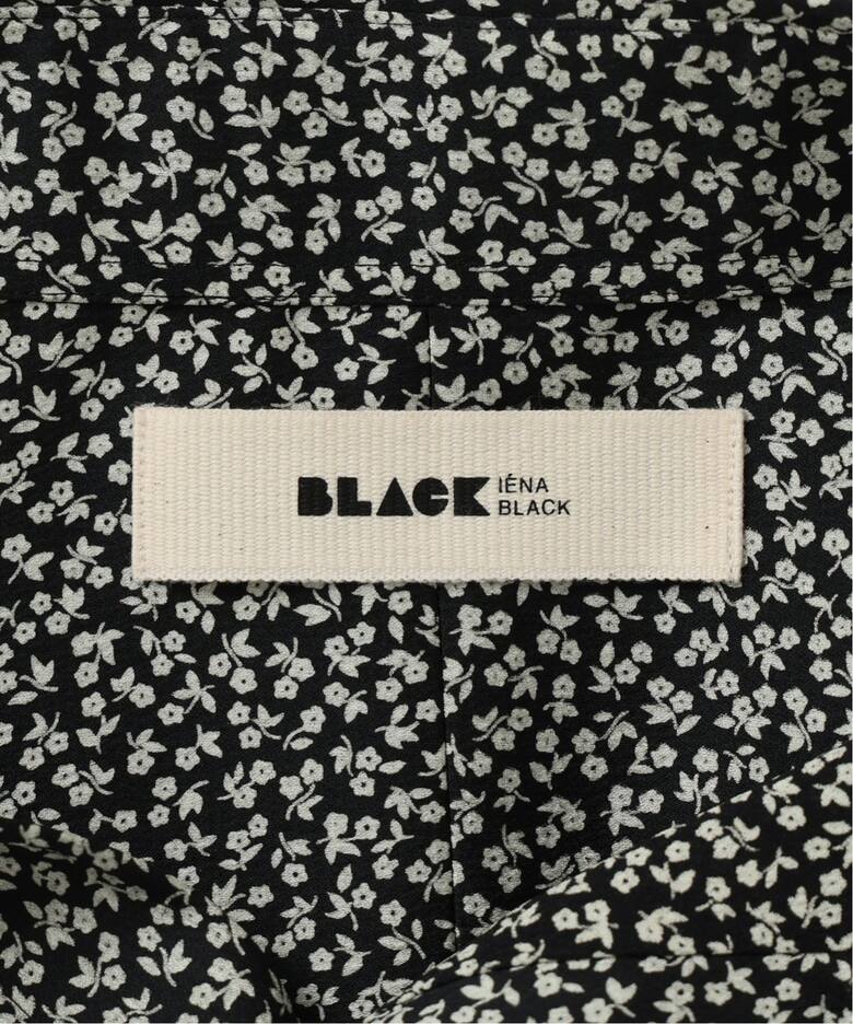 BLACK フラワーシャツ（シャツ／ブラウス）｜IENA（イエナ）の通販 