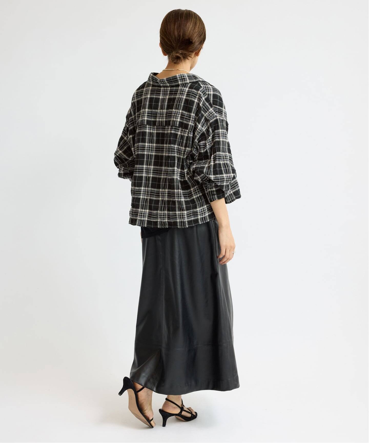 シャーリングチェックショートシャツ人気！完売‼️ IENA｜シャーリングチェックショートシャツ | Rakuten Fashion