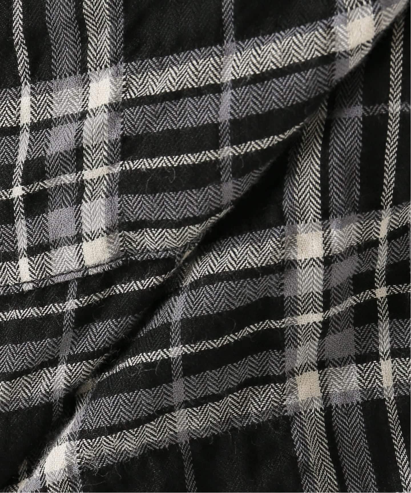 シャーリングチェックショートシャツ人気！完売‼️ シャーリングチェックショートシャツ（シャツ／ブラウス）｜IENA