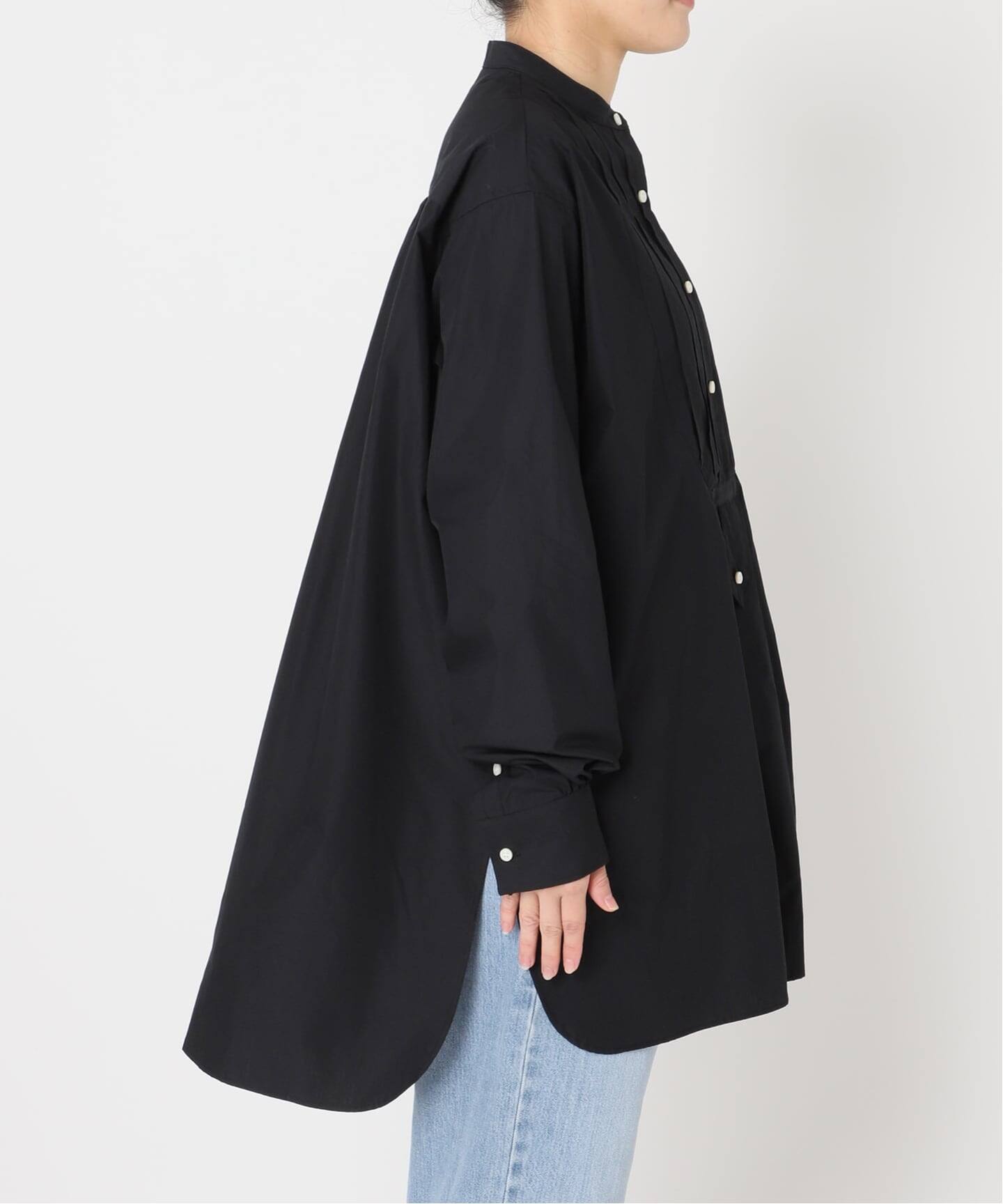 BLACK ピンタックシャツ（シャツ／ブラウス）｜IENA（イエナ）の通販