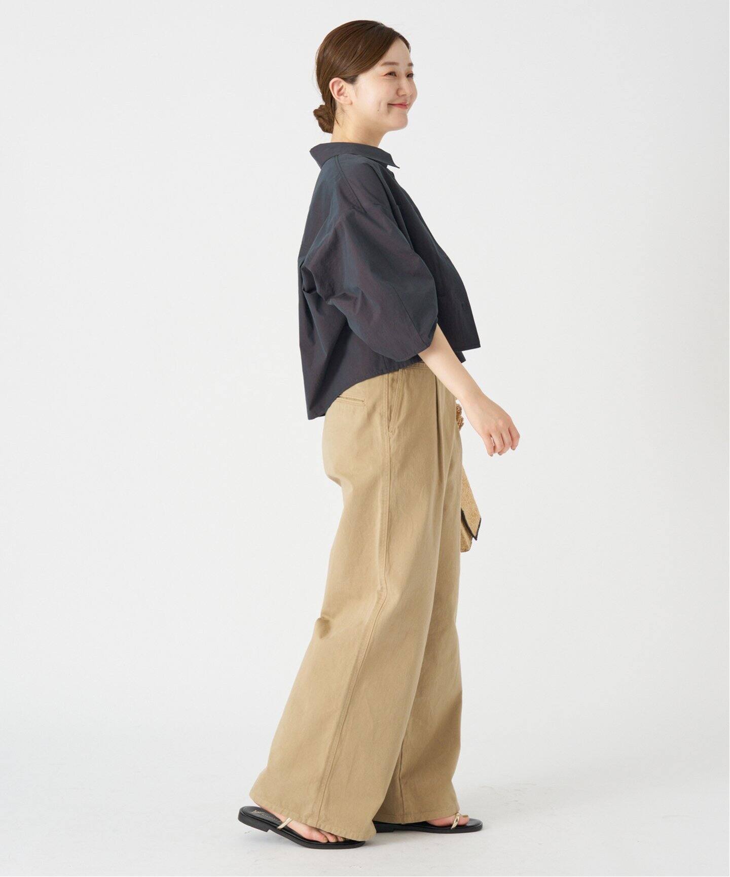 完全受注生産】《追加5》SO FABRICA クロップドシャツ（シャツ