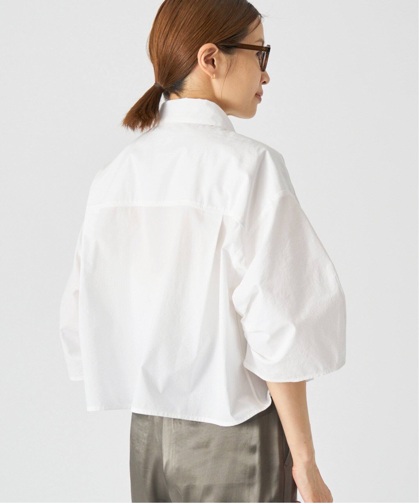 完全受注生産】《追加5》SO FABRICA クロップドシャツ（シャツ