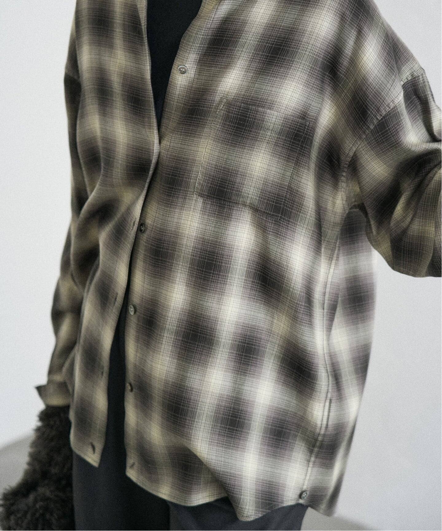 チェックカシュクールシャツ（シャツ／ブラウス）｜IENA（イエナ）の