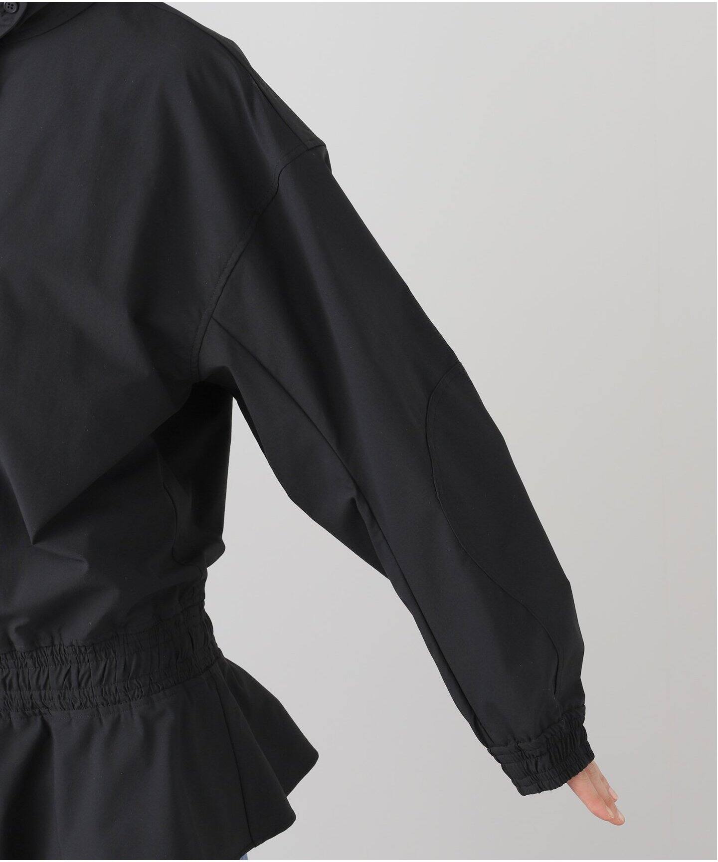 MOUJIC/ムジィーク WAIST GATHER TOP シャツ（シャツ／ブラウス