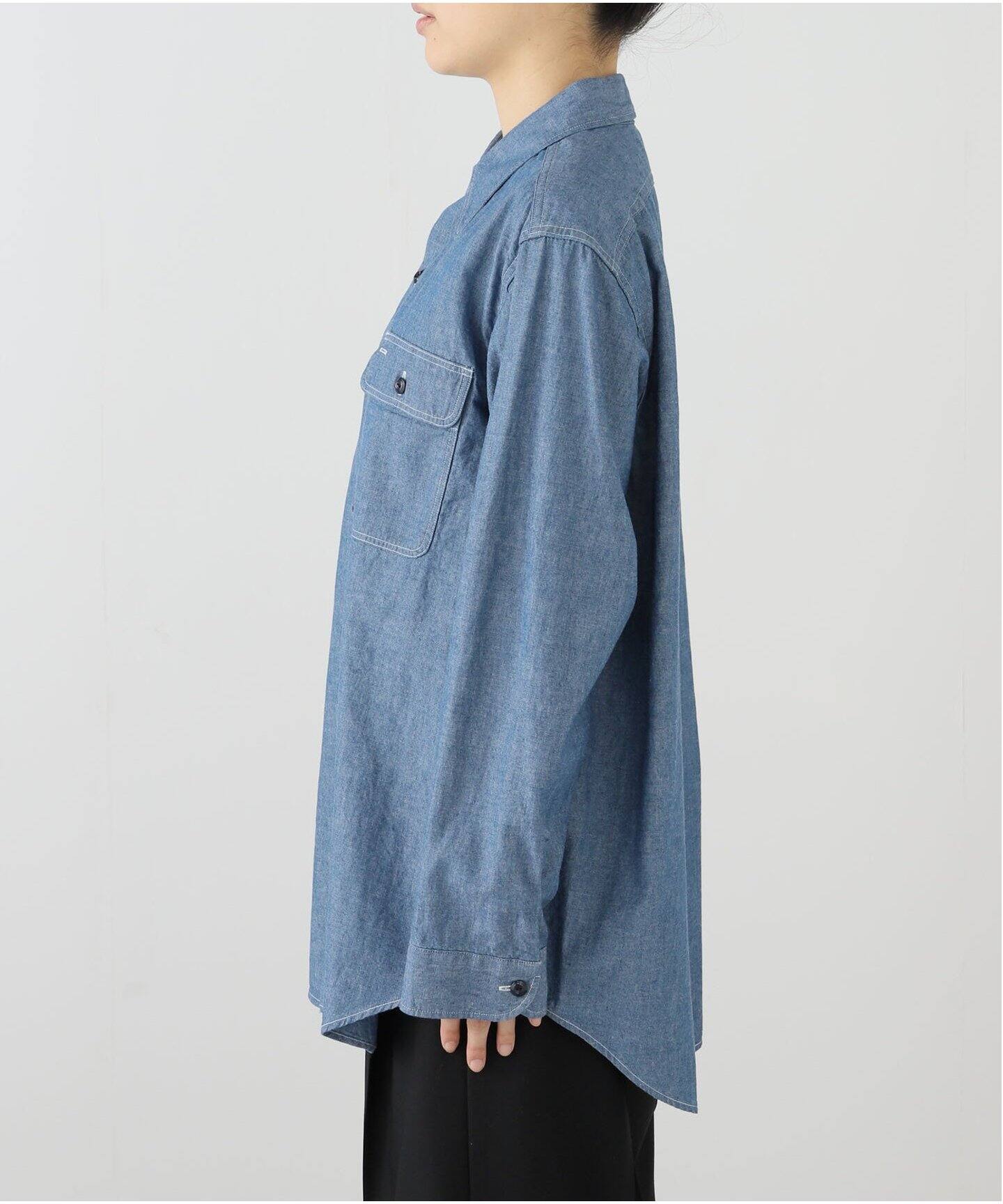 MADISONBLUE/マディソンブルー HAMPTON SHIRT CHAMBRAY(OW) シャツ 