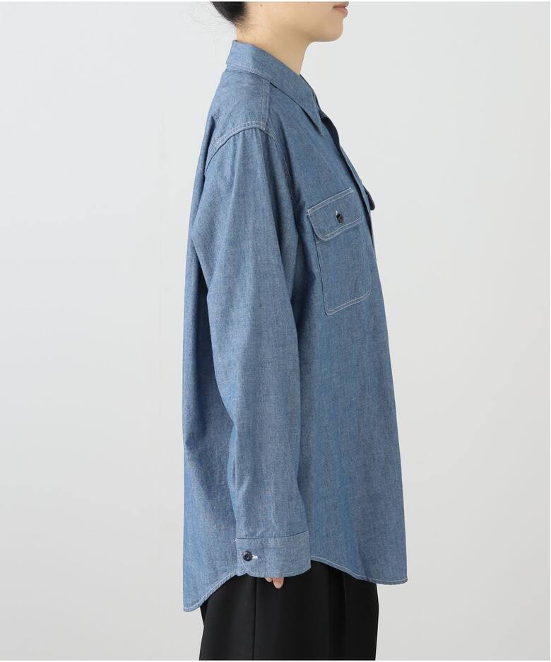 MADISONBLUE/マディソンブルー HAMPTON SHIRT CHAMBRAY(OW) シャツ 