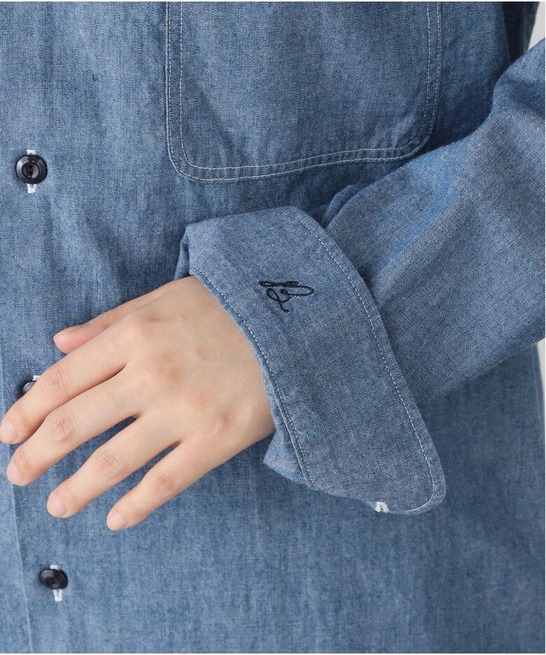 MADISONBLUE/マディソンブルー HAMPTON SHIRT CHAMBRAY(OW) シャツ 