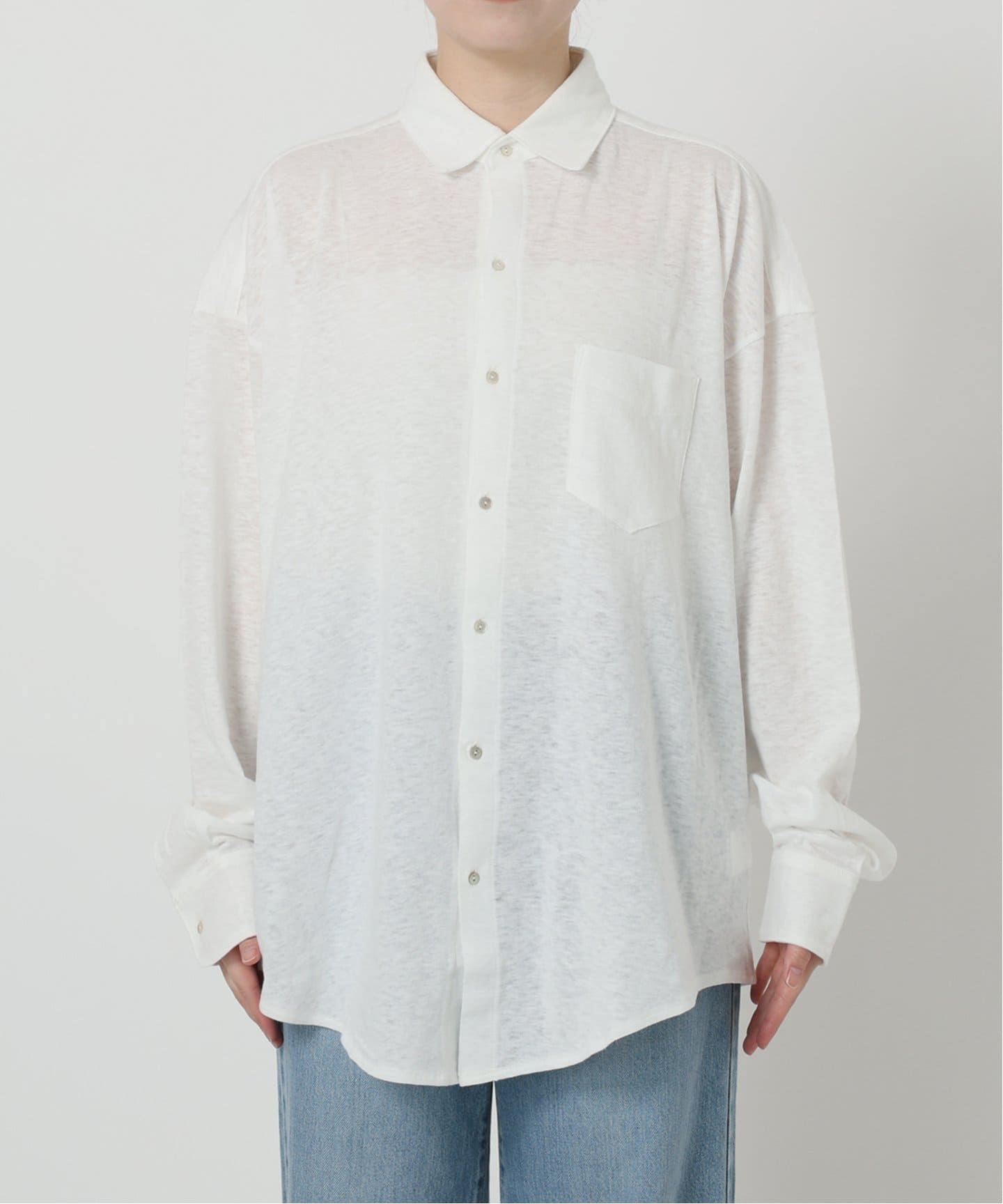 ONIT/オニット ROUGH COTTON OVER SH オーバーサイズシャツ（シャツ