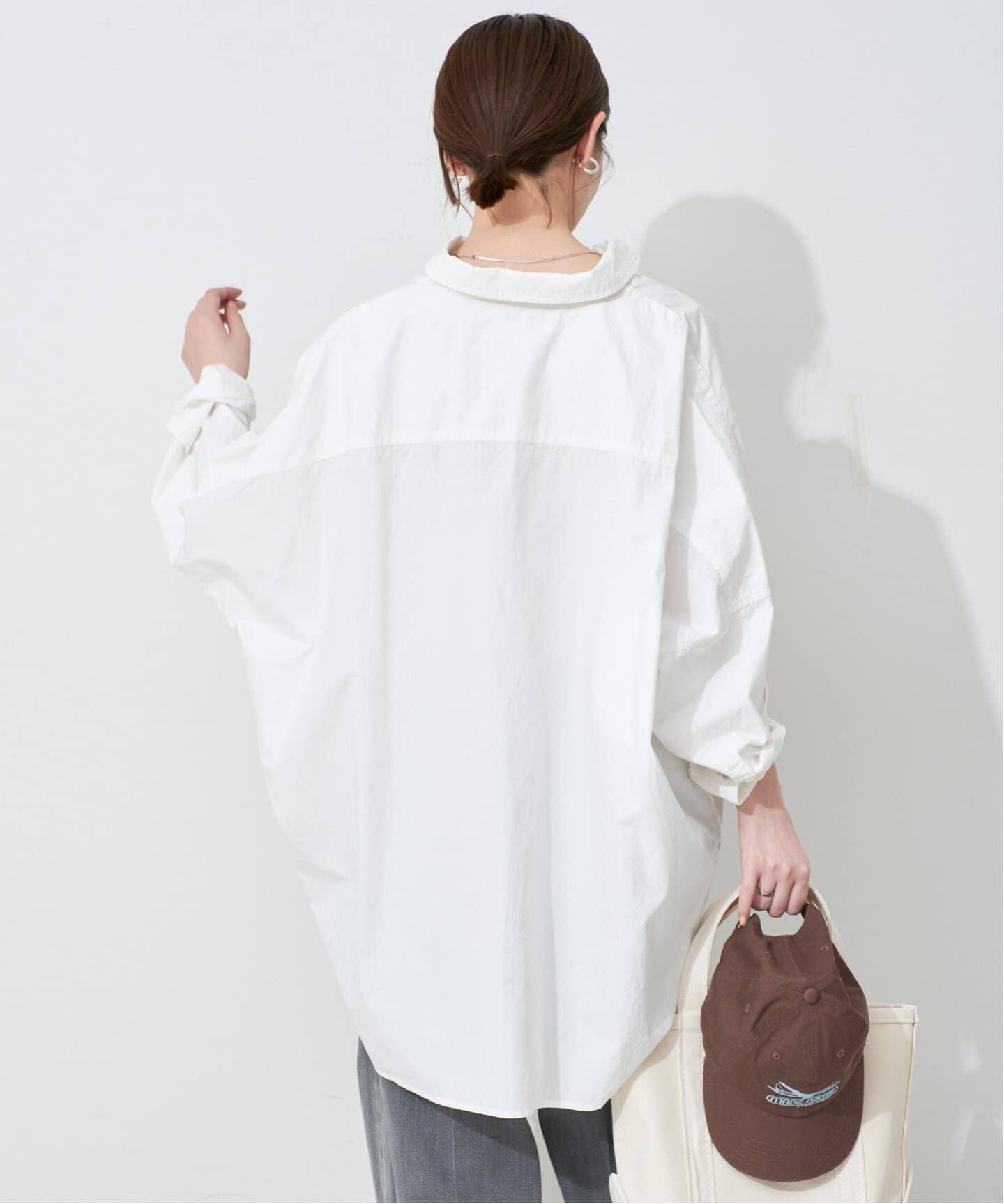 追加》オーバーサイズシャツ（シャツ／ブラウス）｜SLOBE IENA