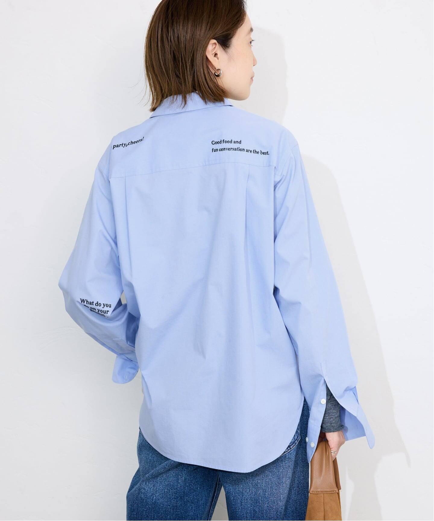 ホリデー刺繍シャツ（シャツ／ブラウス）｜SLOBE IENA（スローブ