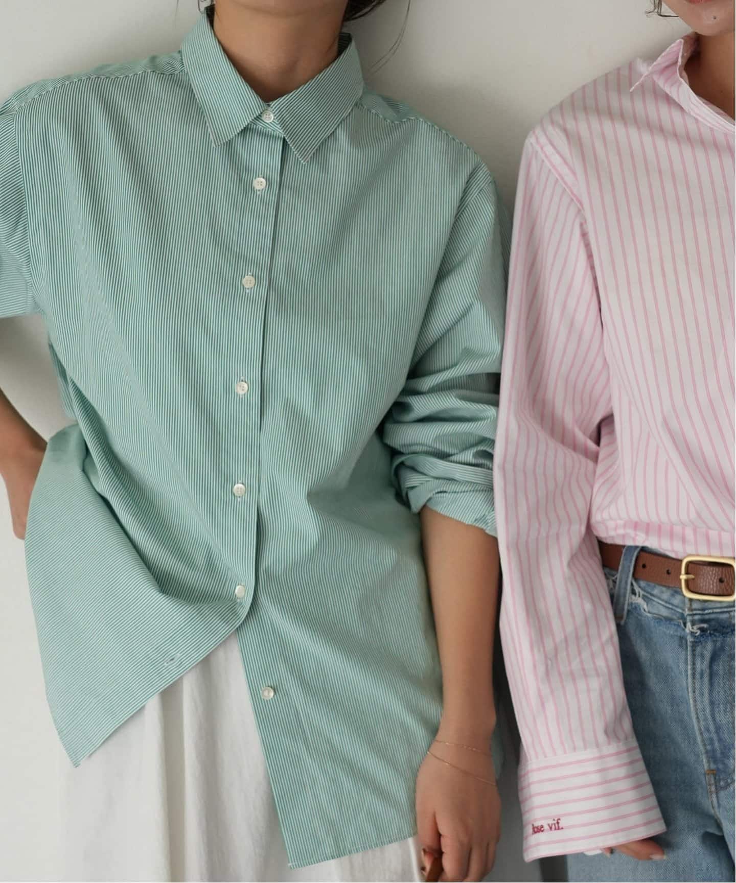 トップス SLOBE IENA 2025ss HAPPYCOLOR SHIRT SLOBE IENA｜《WEB限定/追加予約》HAPPYCOLOR SHIRT | Rakuten