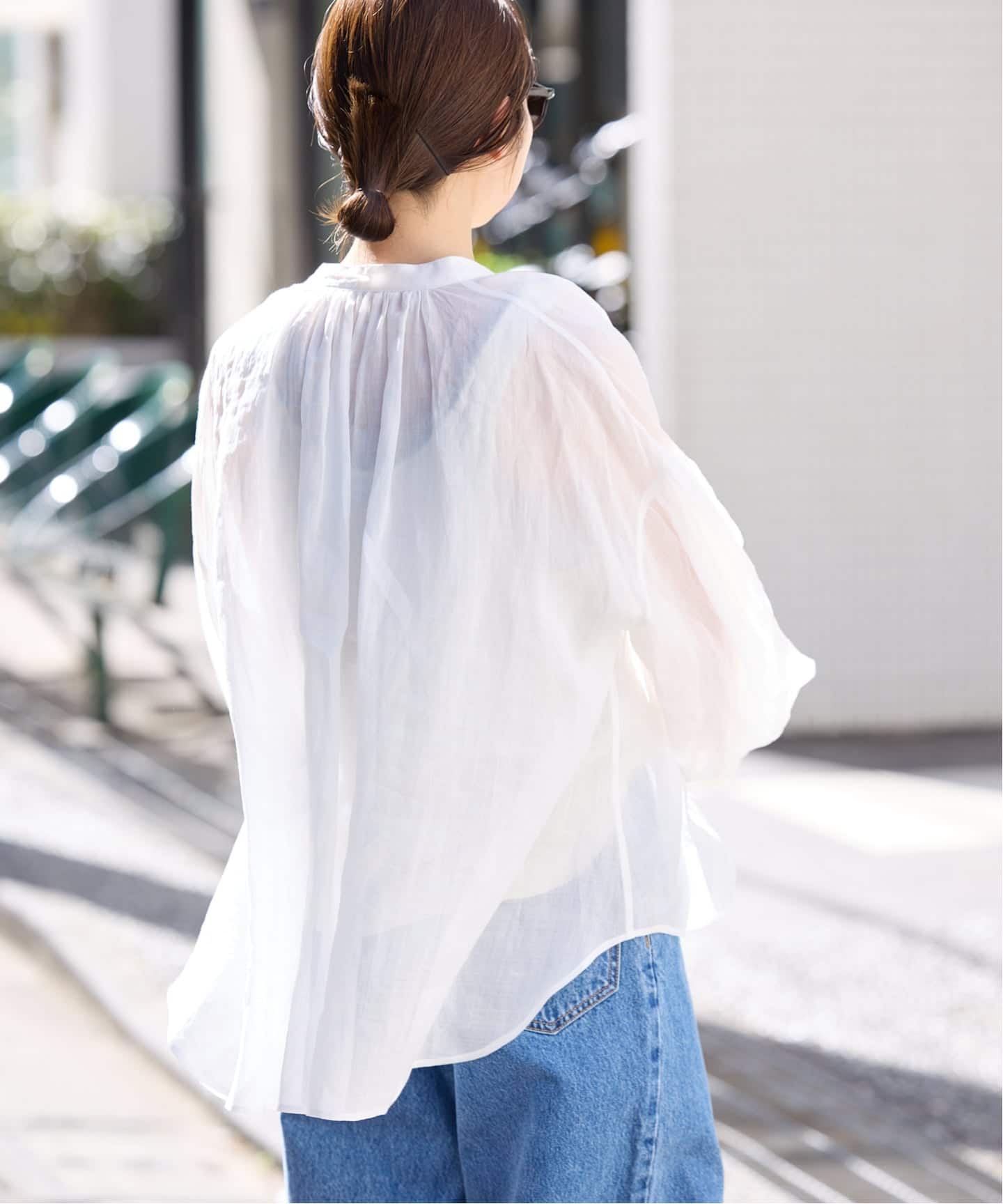 期間限定 セール - 売れ筋ランキングをチェック ラミースキッパーシャツ（シャツ／ブラウス）｜SLOBE IENA トップス