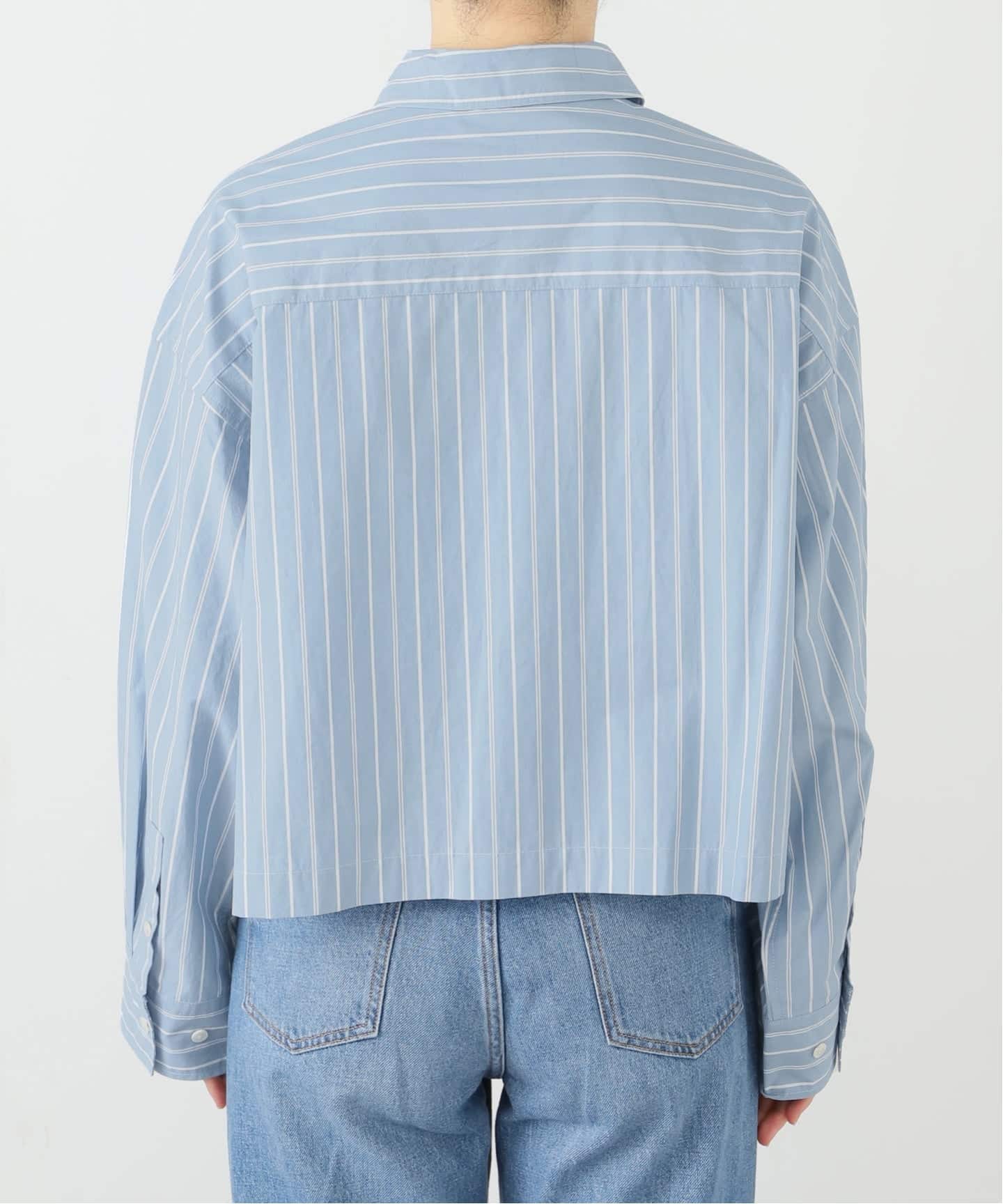 スローブイエナ　LEDENIMクロップドシャツ SLOBE IENA LE DENIM クロップドシャツ♦︎大人気