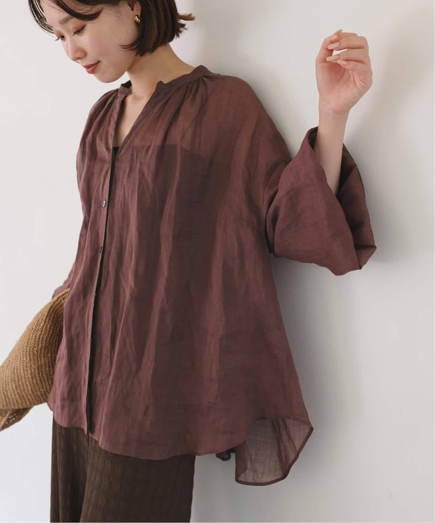 追加》ラミースキッパーシャツ（シャツ／ブラウス）｜SLOBE IENA